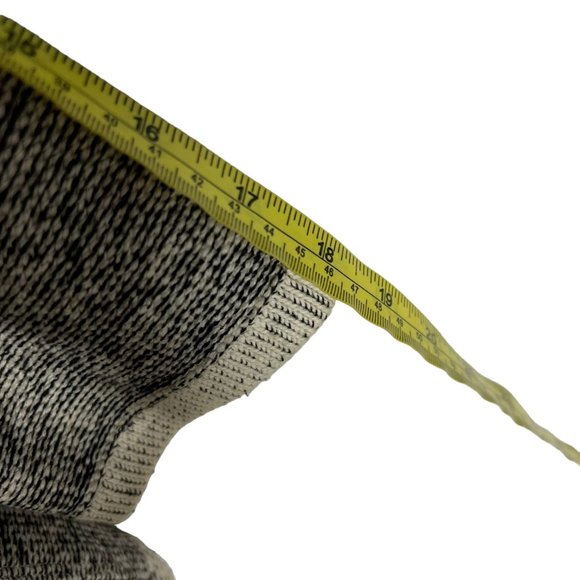 MM Couture Miss Me Black Cream Grey Beaded Button Up Cardigan Medium - Picture 7 of 8